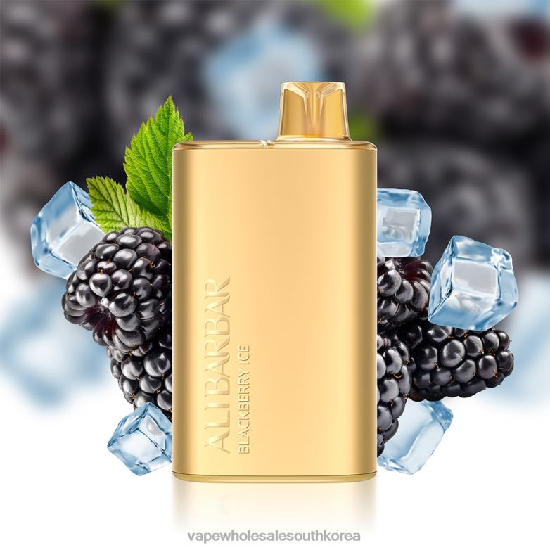 South Korea Vape Shop 86BB24 Alibarbar Rich 8000 일회용 vape 악마의 열매