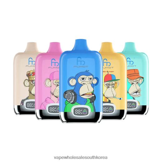 South Korea Vape Shop ZH46LV4 - Fumot Tornado Digital Box 일회용의 12000