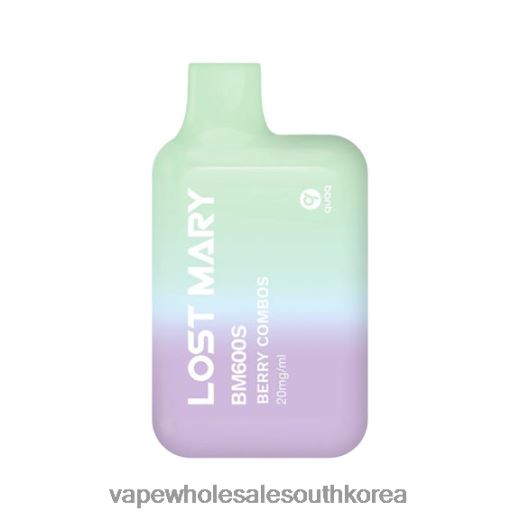 Vape South Korea ZH46LV412 - LOST MARY BM600S 베리 콤보
