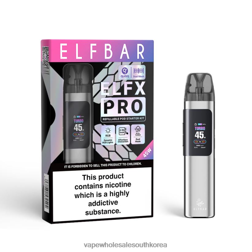 R2XXPH1 찢어진 조각 ELFBAR ELFX Pro 열린 포드 장치