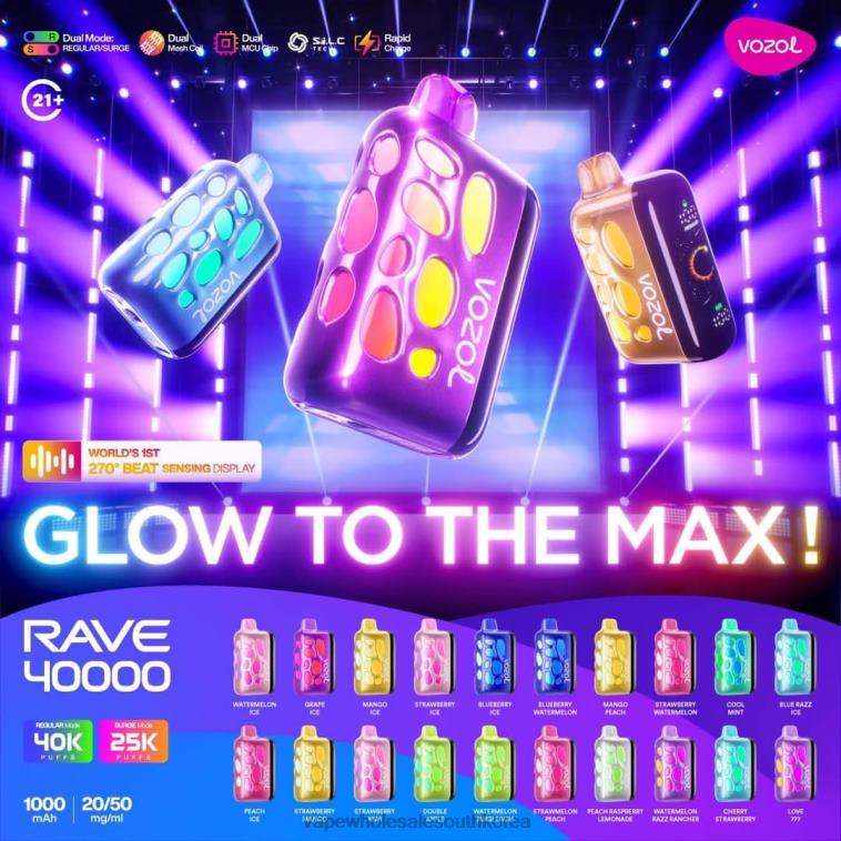 Vozol Rave 40000 4TH4X1